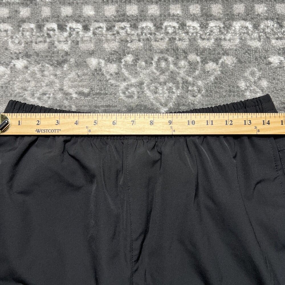 New Balance Track Pants Men's Large Black Reflective Lightweight Zip Ankle - Picture 6 of 9